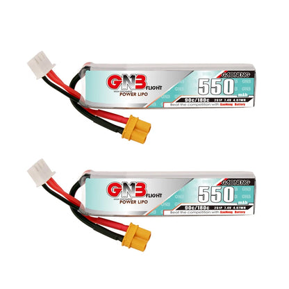 GNB offers LiPo batteries for quadcopters and helicopters with various voltages and capacities suitable for FPV drones.