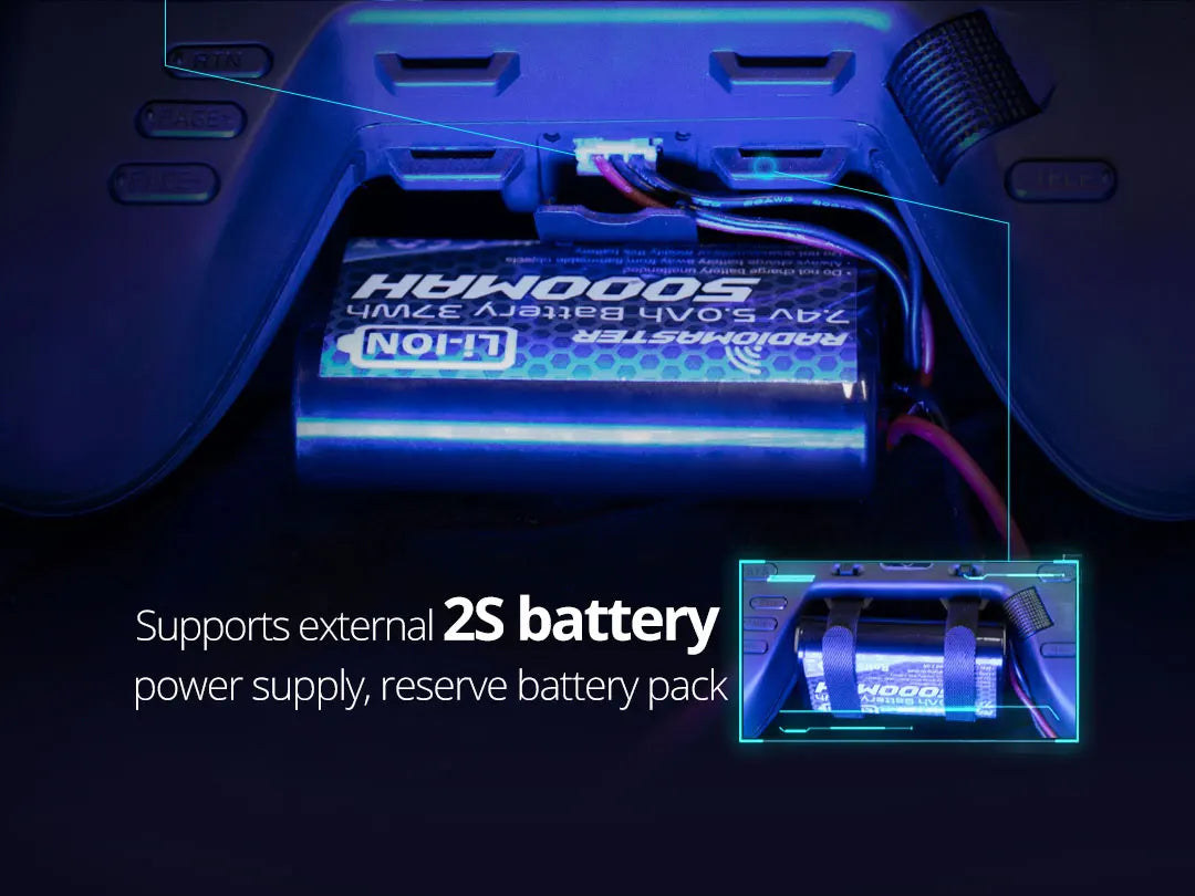 AbZ Norn #ESuloiobd Supports external 2S battery power