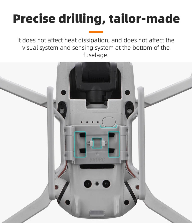 Landing Gear, BRORC does not affect heat dissipation, and does not impact the visual