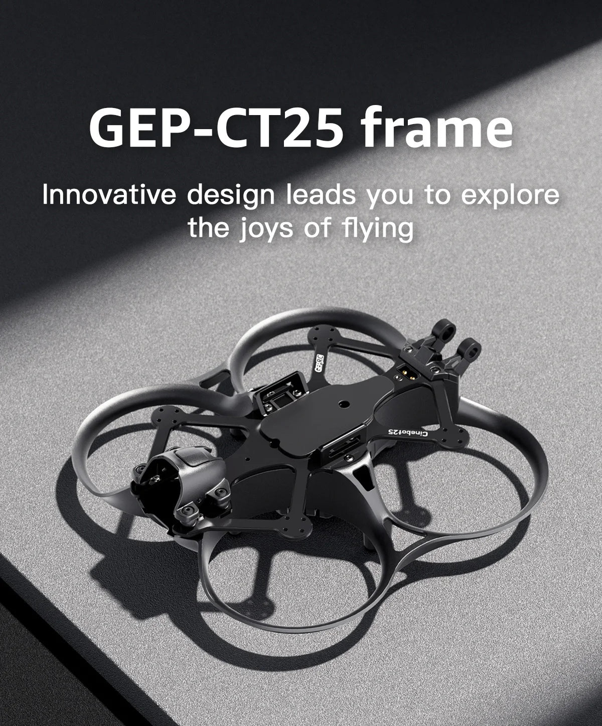 GEPRC GEP-CT25 Frame Parts, GEP-CT2S frame Explore the joys of flying szioqou