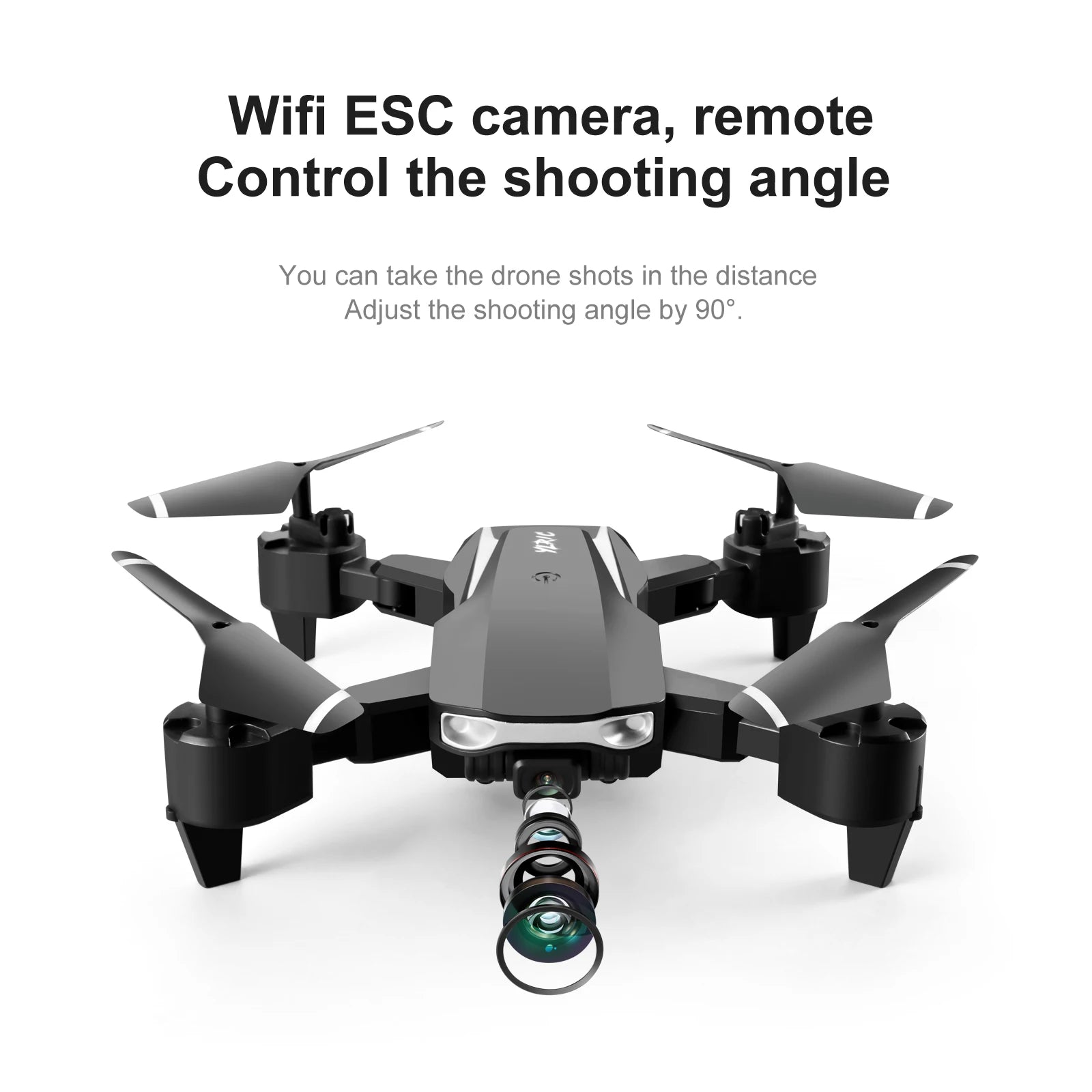 S90 Mini Drone, wifi esc camera, remote control the shooting angle you can take the