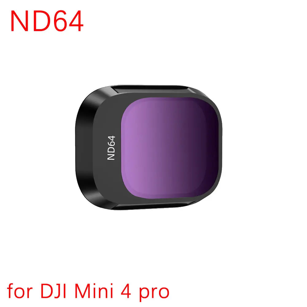 Aluminum Alloy Filter Set for DJI Mini 4 Pro Filter Camera - Optical Glass ND8/16/32/64 CPL Polarizer Nd Filters Accessoires 13 Aluminum Alloy Filter Set for DJI Mini 4 Pro Filter Camera SPECIF