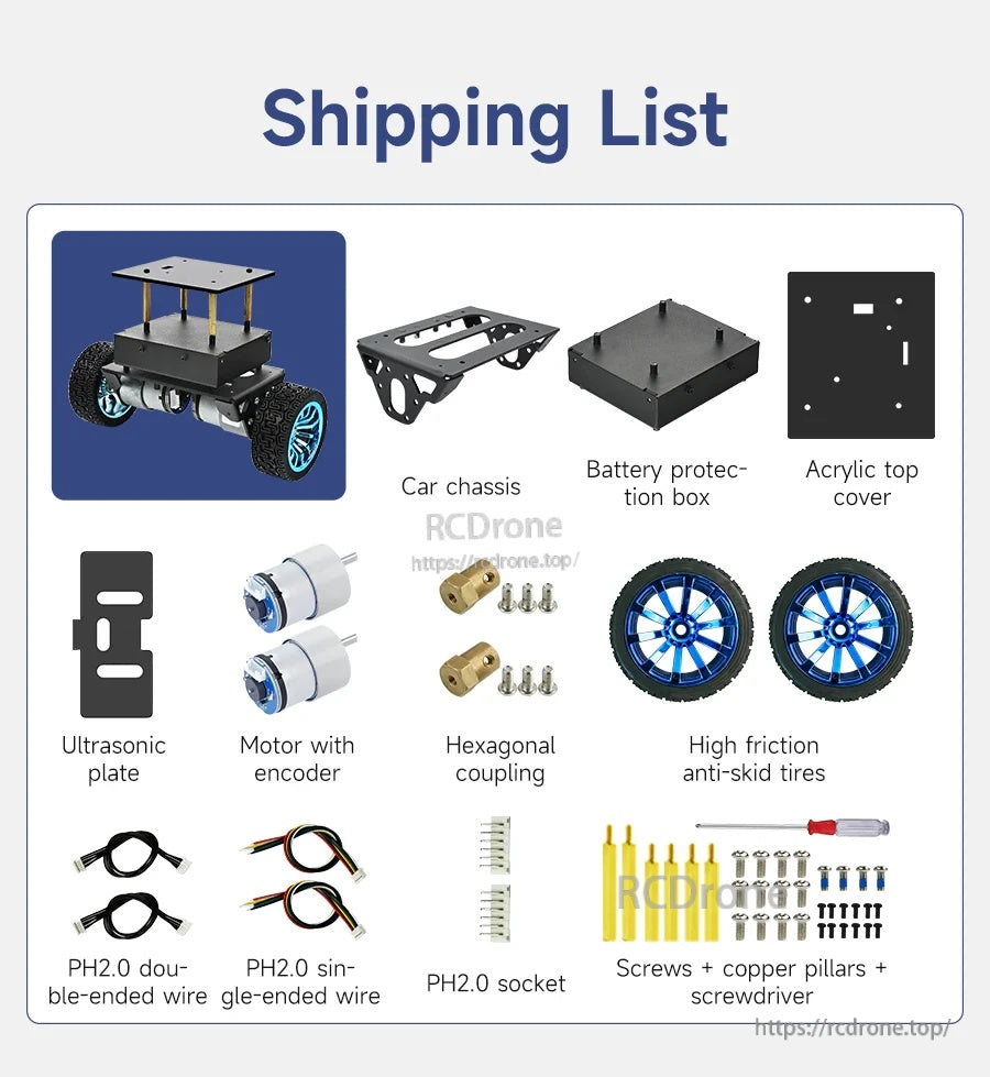 Self-balancing Robot Car Chassis Kit