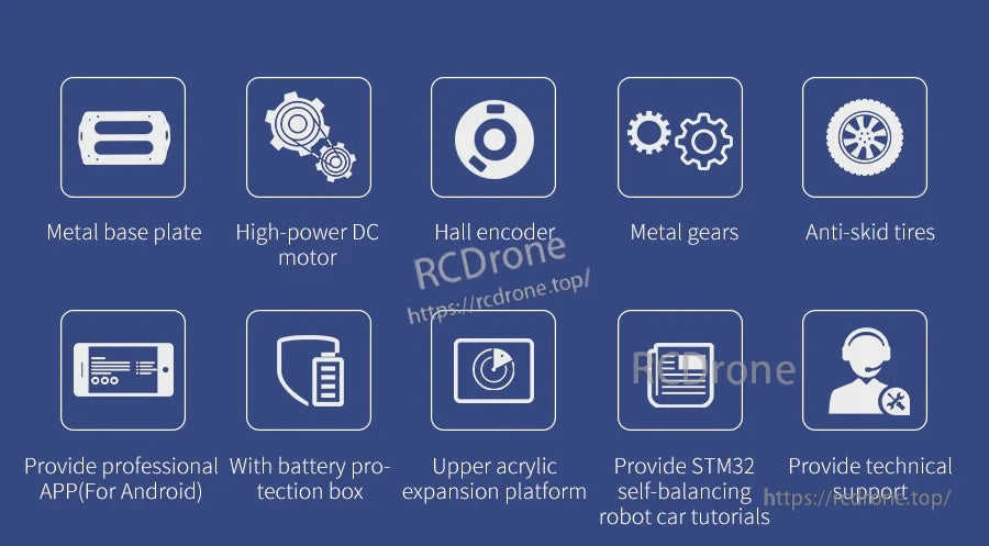 Self-balancing Robot Car Chassis Kit