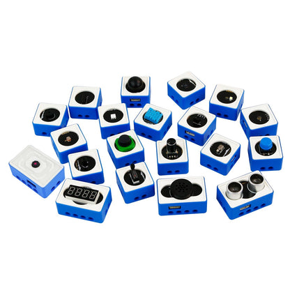 World of Module building block sensor kit set for micro:bit, Arduino UNO and Raspberry Pi Pico, assorted modules