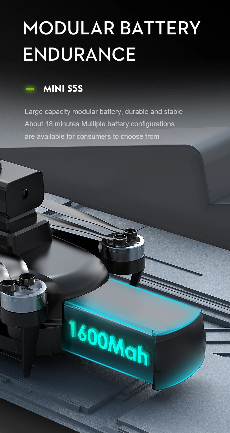 S5S Drone, modular battery endurance mini sss large capacity modular battery, durable