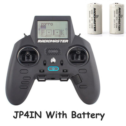 New RadioMaster ZORRO CC2500 JP4IN1 Airplane Remote Control with High Frequency Hall Handle Remote Control - RCDrone