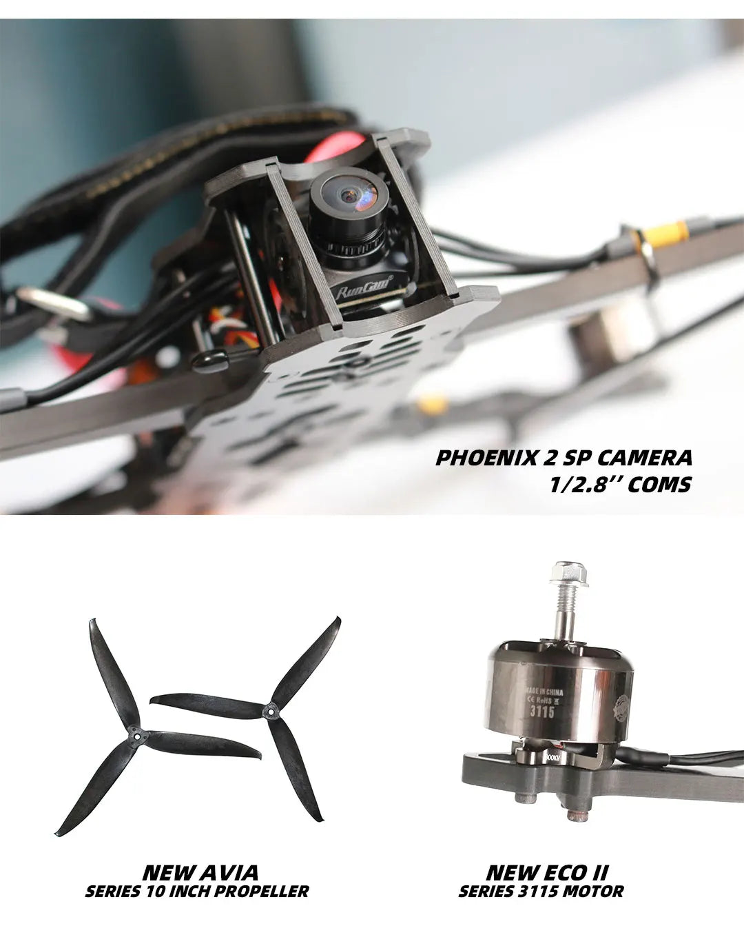 EMAX Hawk 7/8/9/10 Inch FPV, EMAX Hawk is a high-speed racing FPV drone with DC X frame and freestyle capabilities, suitable for thrill-seekers and professionals.