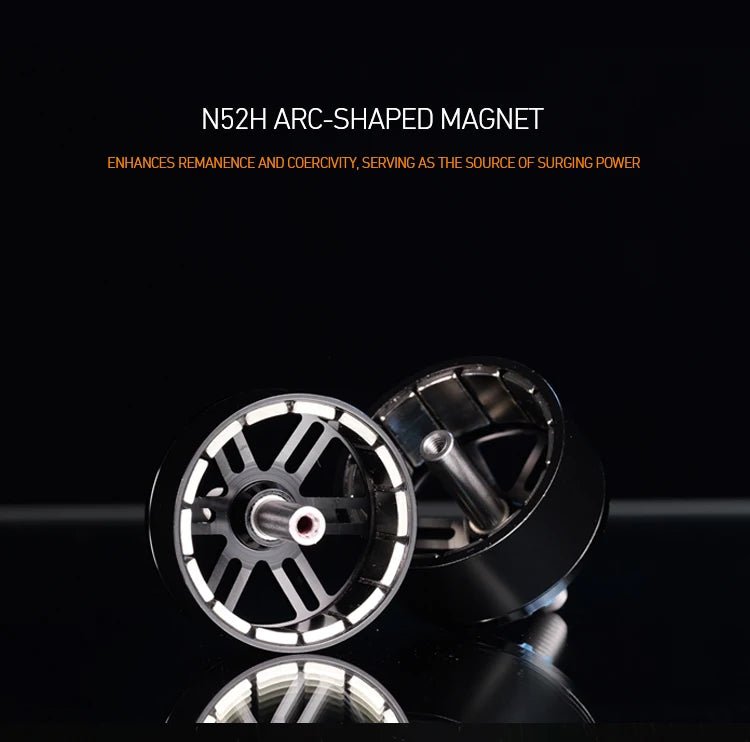 MAD BSC3110 FPV Drone Motor, Powerful magnet enhances energy and performance.