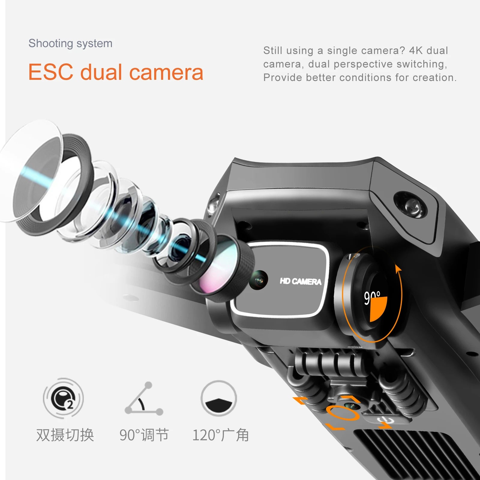 S93 Drone - 4K HD WIFI FPV Drone 1080P Camera Height Hold RC Foldable Quadcopter Dron Rc Helicopter Drone Gift Toy 17 S93 Drone, hdcamera xriatj 90*-8