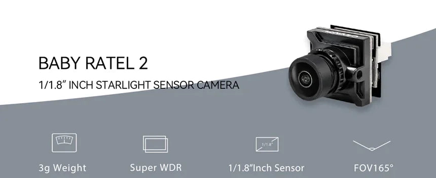 BETAFPV Pavo25 2.5" Cinewhoop Drone - Analog/HD FPV Drone 10 BETAFPV Pavo25 2.5" Cinewhoop Drone, BABY RATEL 2 1/1.8" INCH STARLIGHT SENS