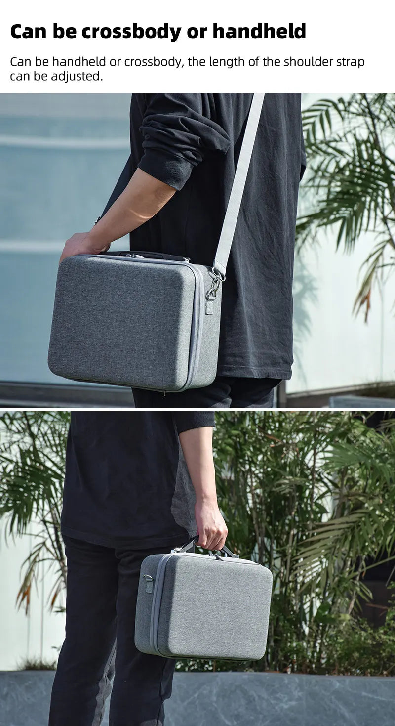 Shoulder Bag for DJI Mavic 3 - Classic Carrying Bag Portable Storage Bag Outdoor Handbag Drone Accessories 13 Shoulder Bag for DJI Mavic 3, can be crossbody or handheld, the length of the shoulder strap can be adjusted: