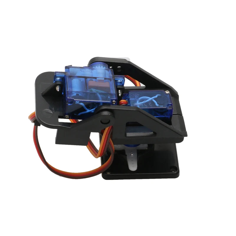 1Set Dual Axle Servo Gimbal Anti-Vibration Camera Platform Mount PTZ Pan/Tilt with 2PCS 9G Servo for FPV Drone Assembly Parts 12 1Set Dual Axle Servo Gimbal, gimbal is in bulk, you need to assemble it yourself .