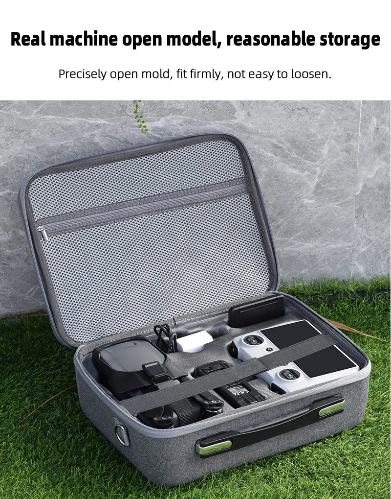 Shoulder Bag for DJI Mavic 3, real machine open model, reasonable storage Precisely open mold, fit firmly,