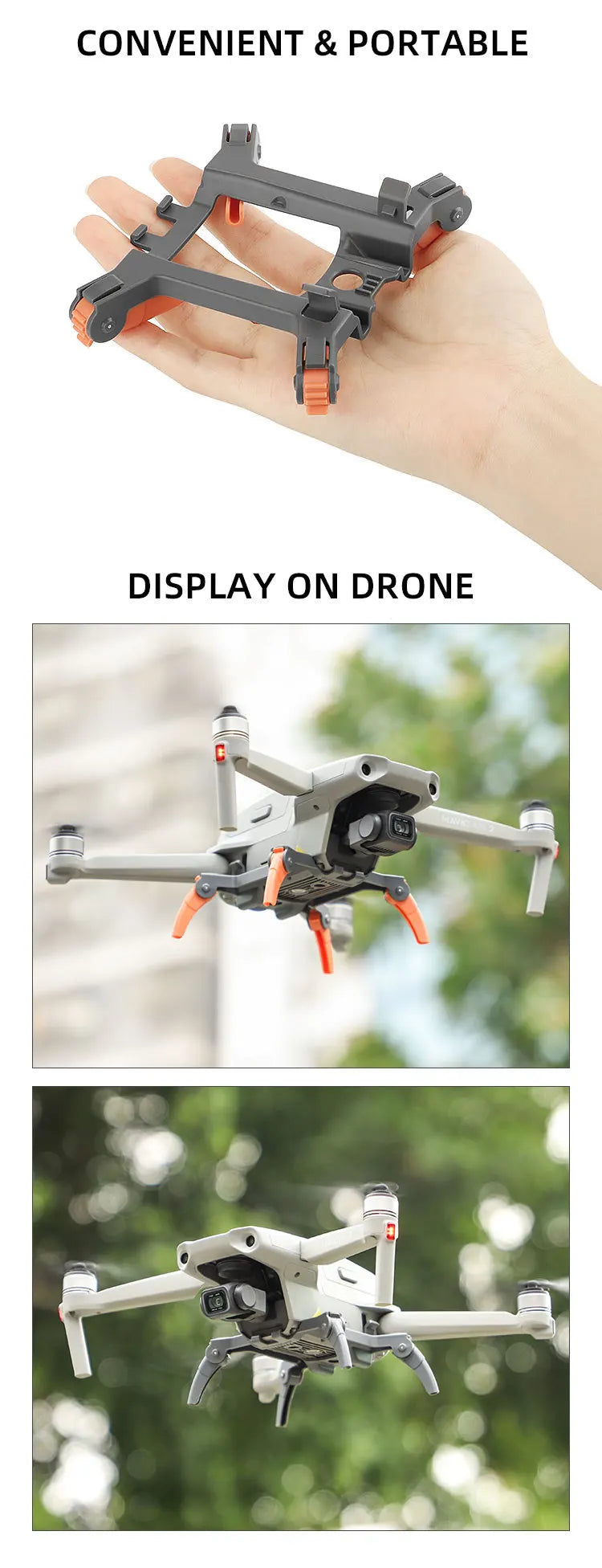 CONVENIENT & PORTABLE DISPLAY ON DR