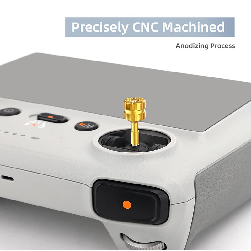 For DJI Mini 3 Pro / MINI 3 RC Remote Control Silicone Cover Shock-resistant Scratch-resistant Protective Sleeve Drone Accessory 41 Precisely CNC Machined Anodizing