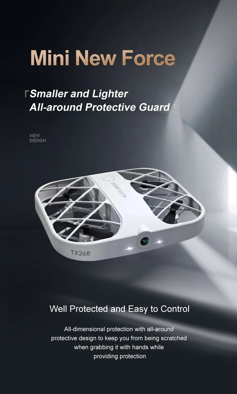 JJRC H107 Mini Drone, mini new force rsmaller and lighter all-around protective guard