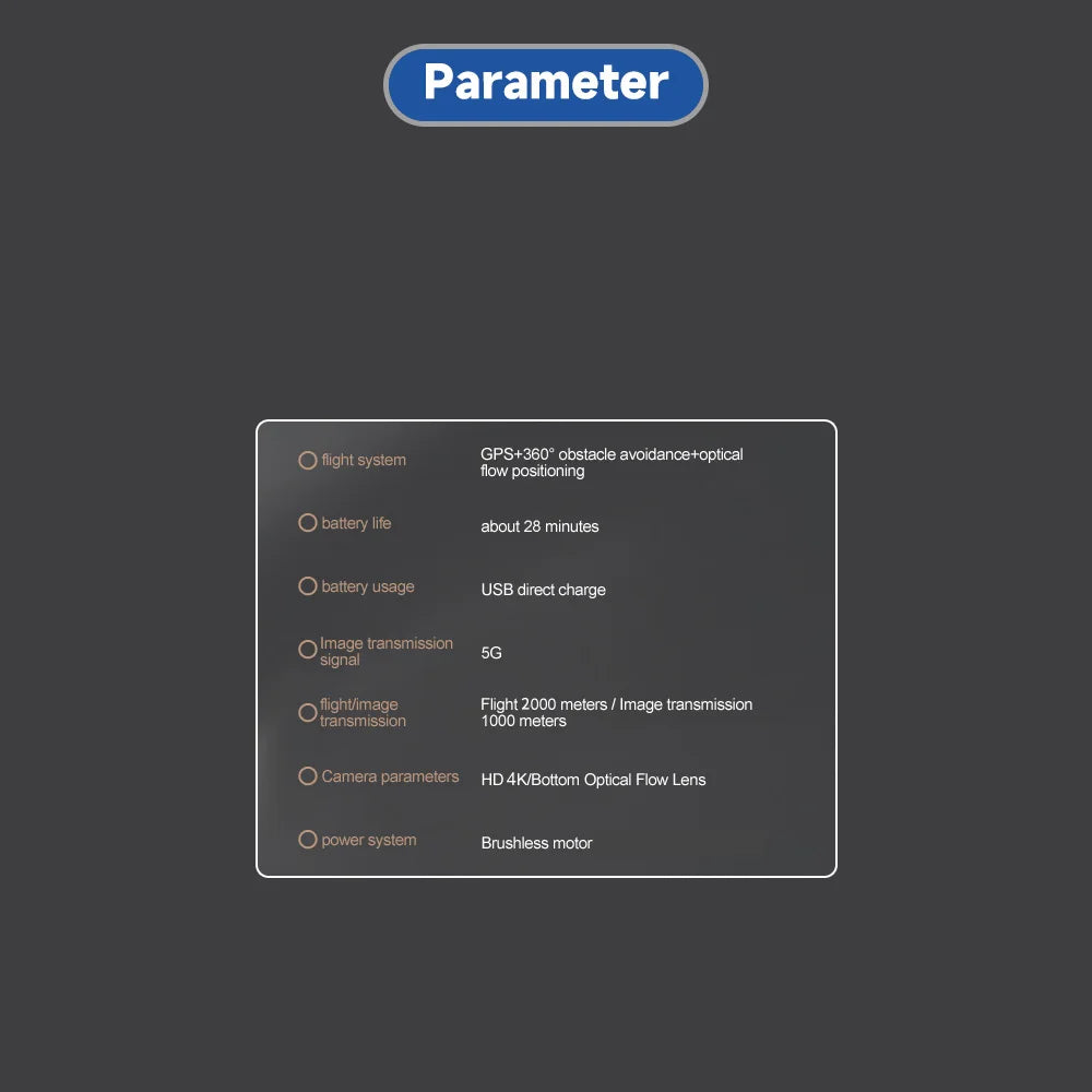 RG106 /RG106 Pro Drone - Camera 4K HD GPS Profesional Obstacle avoidance With 3Axis Brushless 8K HD RC Helicopter 5G WiFi Fpv Quadcopter Professional Camera Drone 49 RG106 /RG106 Pro Drone, Camera parameters HD 4KIBottom Optical Lens power system Brushless motor Flaw