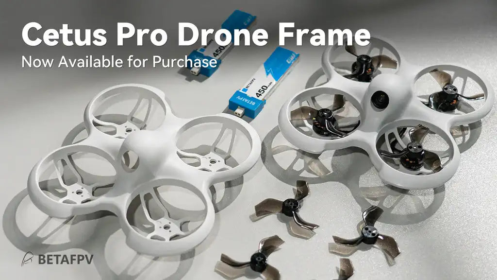 Cetus Pro Brushless Whoop Frame 9 Cetus Pro Drone Frame Now Available for Purchase BETAFPV 3 450 MIv