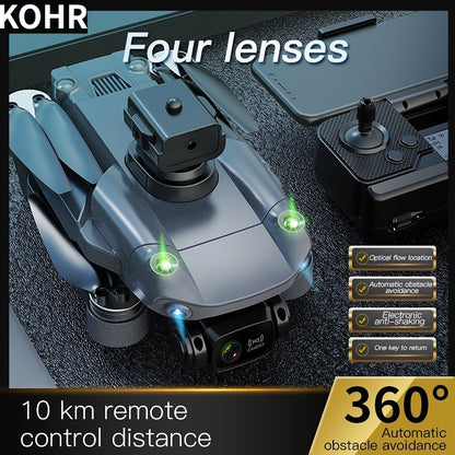 K998 Drone, KOHR Four lenses Optical flow location Automatic Obstacle