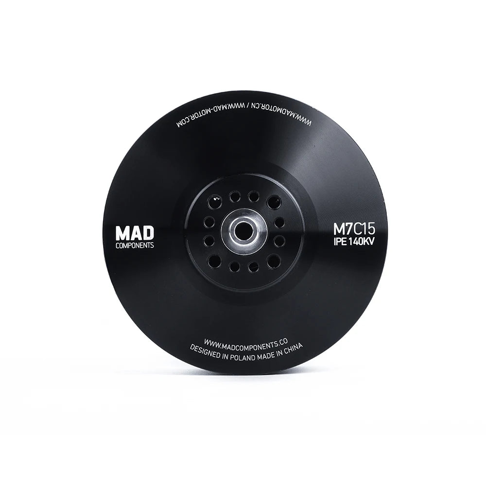 MAD M7C15 IPE Drone Motor, High-performance drone motor with 140KV/220KV options for heavy multi-copters.