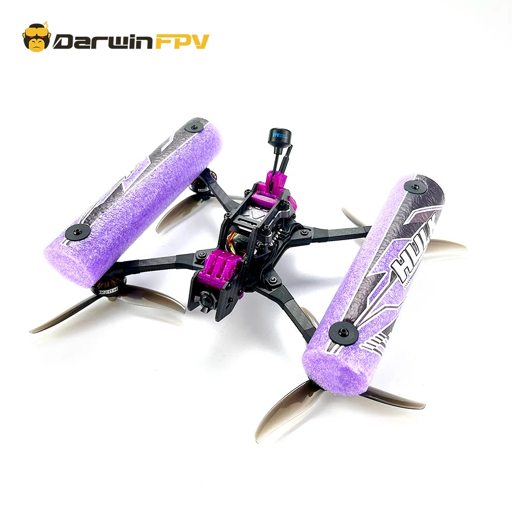 DarwinFPV HULK Cinematic FPV Drone - 5 Inch Quadcopters 45A 3-6S AIO 5.8G 40CH 25mW/200mW/400mW/600mW VTX 21 DarwinFPV HULK Cinematic FPV Drone - 5 Inch Quad