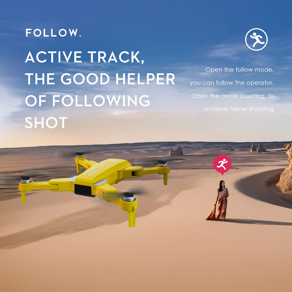 LS25 pro Drone, follow_ ACTIVE TRACK, Open the follow mode THE GOOD HELPER YoU