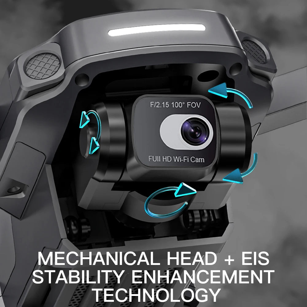 SJRC F5S PRO Drone, High-quality video camera with wide-angle lens, stabilization features.