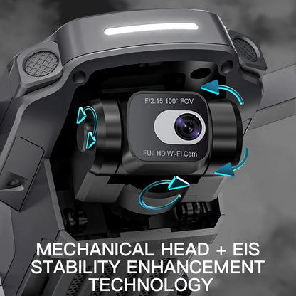 SJRC F5S PRO Drone, High-quality video camera with wide-angle lens, stabilization features.