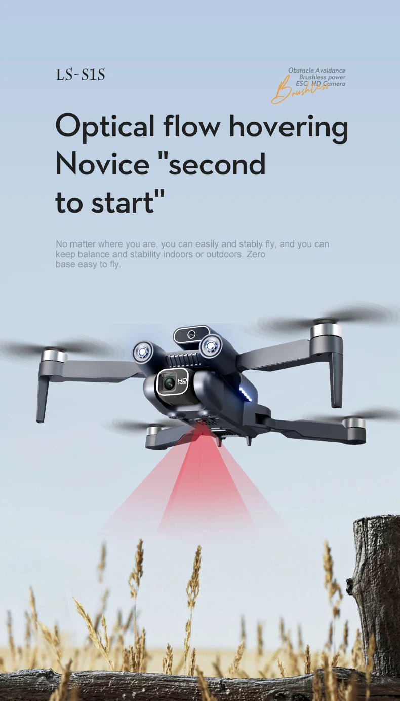 WYRX S1S GPS Drone, no matter where you are, you can easily and stably fly