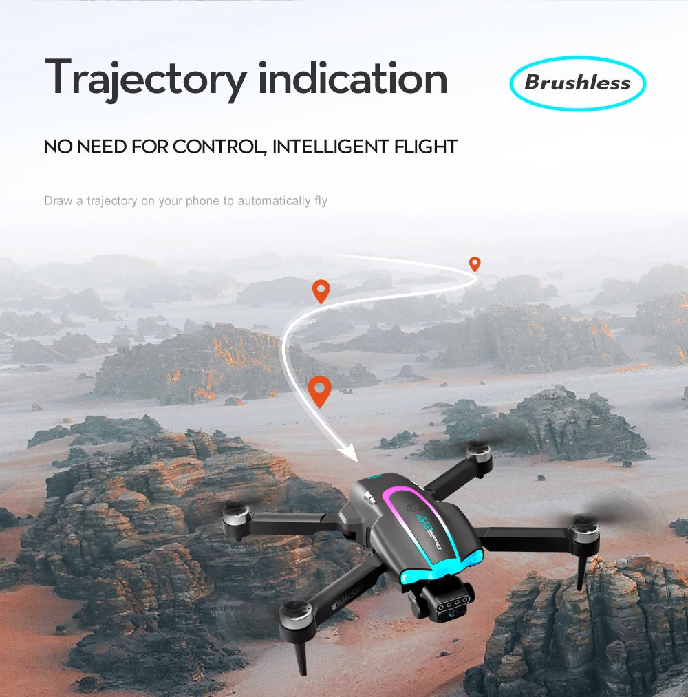XT105 Drone, Trajectory indication Brushless NO NEED FOR CONTROL, INTELLIGENT