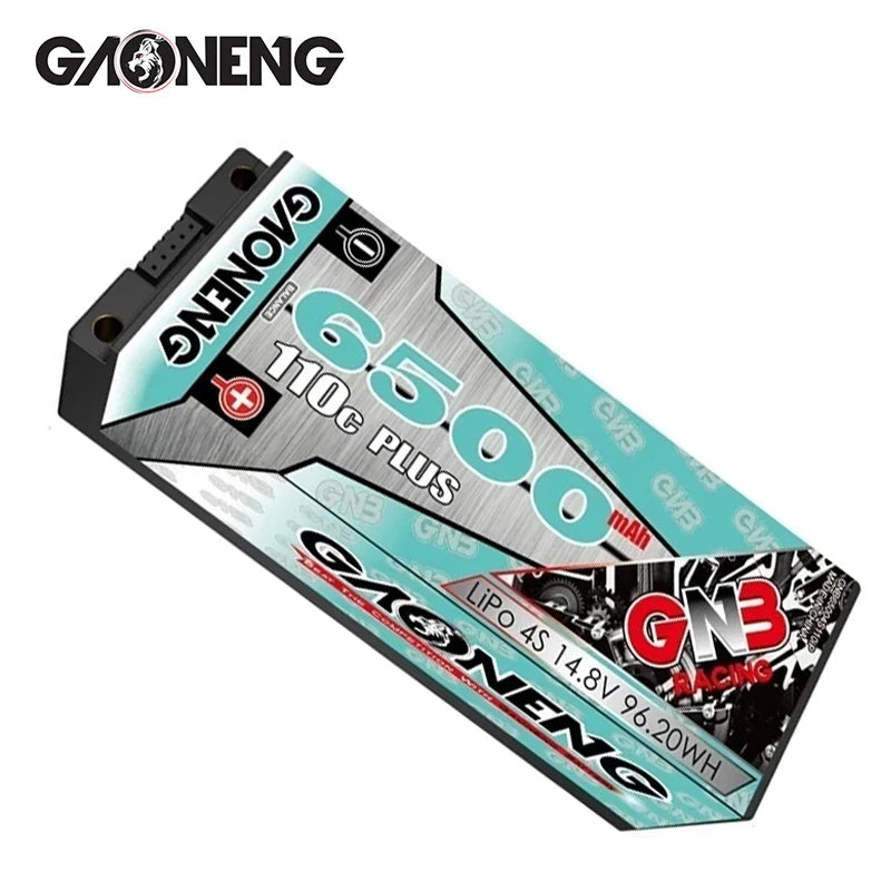 GNB 4S 14.8V 6500mAh 110C/220C 5mm Bullet Hardcase LiPo Drone Battery