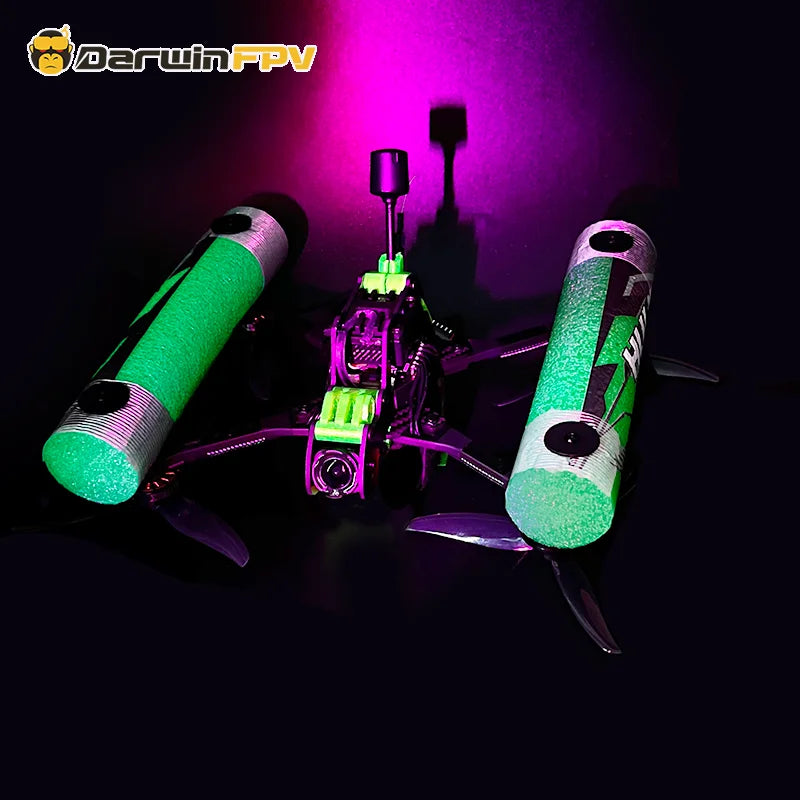 DarwinFPV HULK Cinematic FPV Drone - 5 Inch Quadcopters 45A 3-6S AIO 5.8G 40CH 25mW/200mW/400mW/600mW VTX 8 DarwinFPV HULK Cinematic FPV Drone, this drone offers excellent stability and maneuverability . it is equipped with the Gemfan Sb