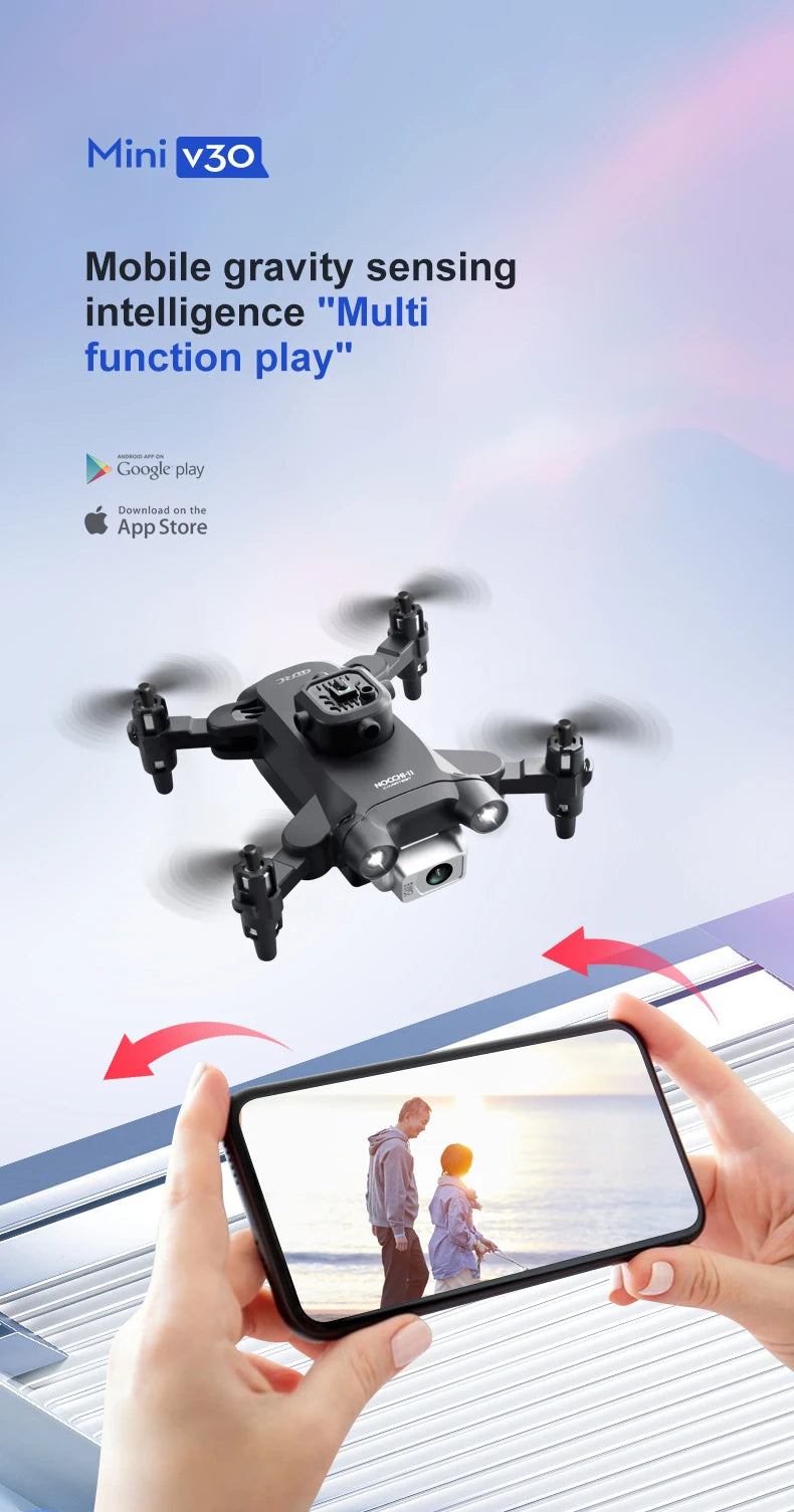 4DRC V30 Mini Drone, google play download on the app store terett google play