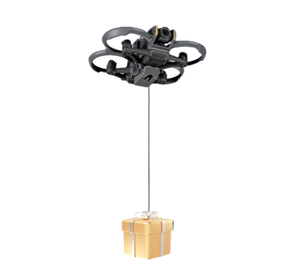 STARTRC Airdrop System for DJI Avata 2 – Top Extension Mount Holder, Type‑C Dropper, 400g Payload, ABS+PC, 55g