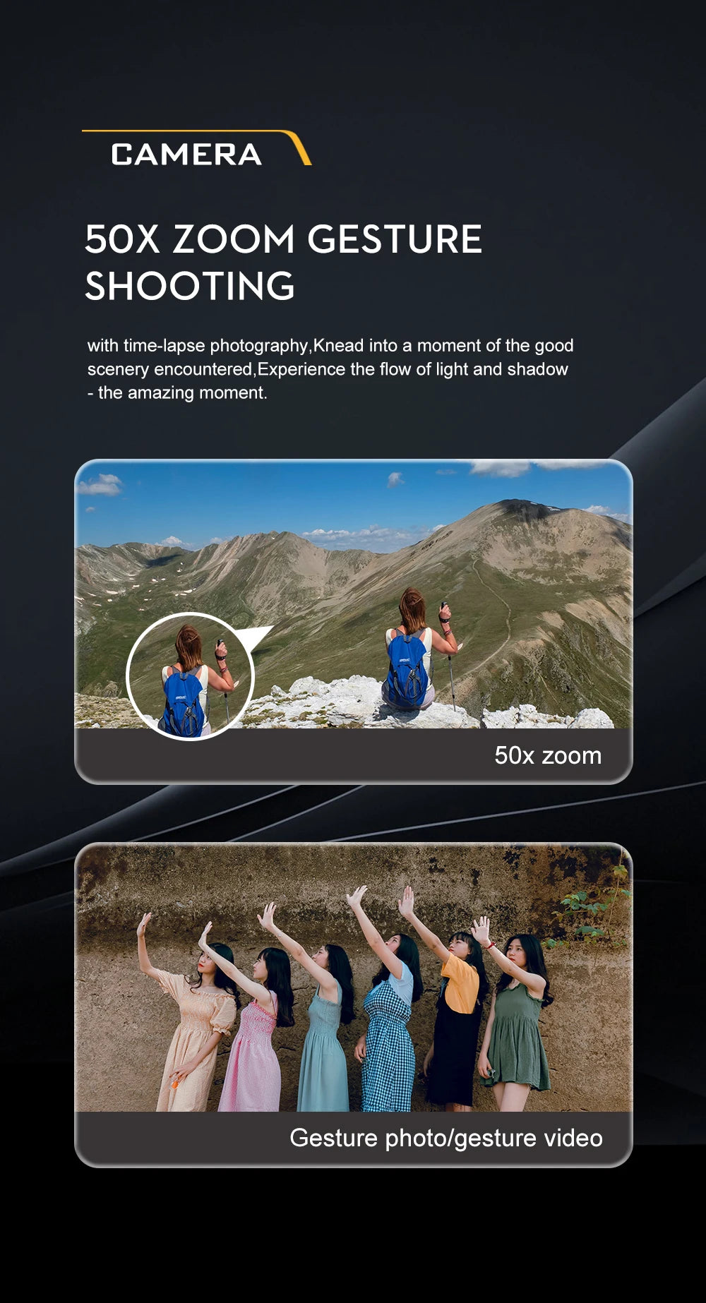 LSRC XT2 Drone, camera 50x zoom gesture shooting with time-lapse photography kn