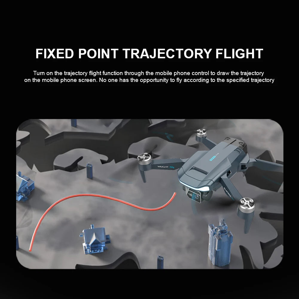 F194 GPS Drone - 1KM 5G 4K HD Dual Camera Fixed Height Brushless WIFI FPV Foldable Quadcopter Professional Camera Drone 23 F194 GPS Drone, FIXED POINT TRAJECTORY FLIGHT No one has the opportunity