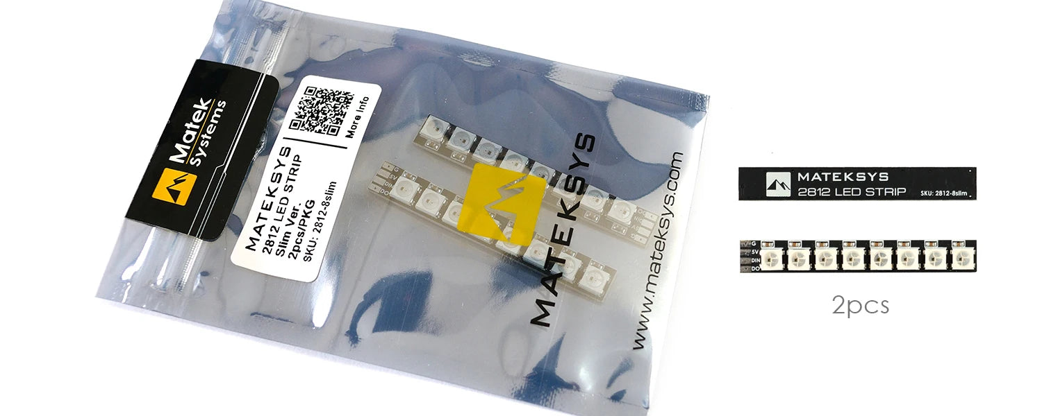 MATEK Mateksys 2812 LED STRIP, SLIM 7 MATEK Mateksys 2812 LED STRIP, SLIM SPECIF