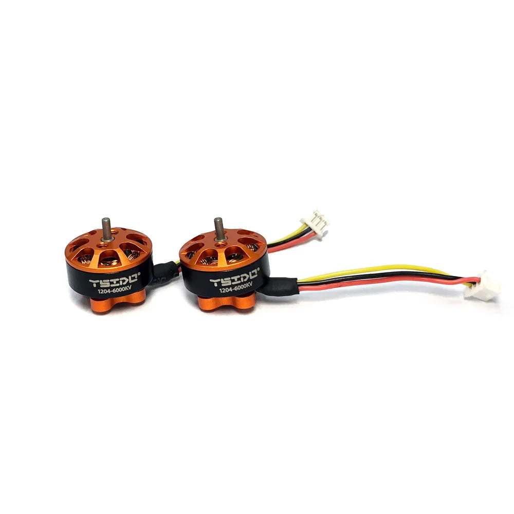 YSIDO 1204 6000KV 2–3S Brushless Motor, YSIDO 1204 6000KV brushless motor for 3-inch FPV toothpick drone, fits Tyro89 & 100-150mm micro frames.