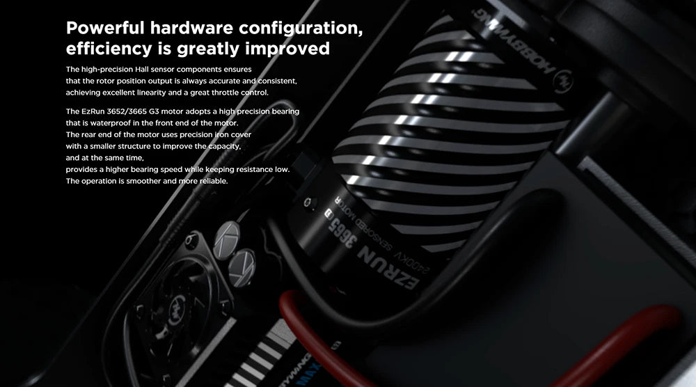 high-precision Hall sensor components ensures that thc rotor posit