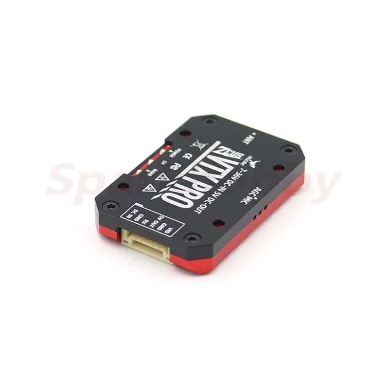 HGLRC Zeus VTX PRO 1.6W 5.8G 40CH Image Transmission with Microphone PIT/25/400/800/1.6W Adjustable For RC FPV Racing Drones 12 HGLRC Zeus VTX, Zeus VTX PRO 1.6W 5.8G Material : Composite Material For Vehicle