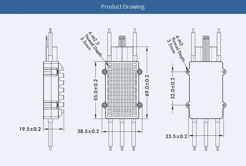 T-motor FLAME 60A HV 12S ESC SPECIFICATIONS