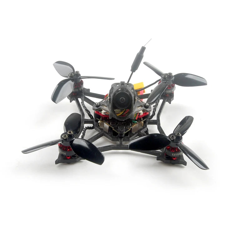 Updated Version Happymodel Larva X Drone - 100mm Crazybee F4 PRO V3.0 2-3S 2.5 Inch AIO FPV Racing Drone BNF w/ Runcam Nano2 Camera 8 Updated Version Happymodel Larva X Drone, Support BLHeliSuite programmable Factory firmware: F_H_40