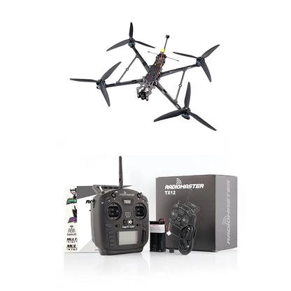 RCDrone M10 10 Inch FPV, RCDrone M10 is a 10-inch FPV drone with 4kg payload, capable of flying up to 10km distance with F4 flight controller.