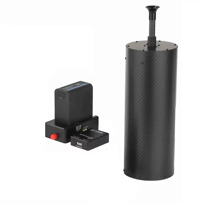 FPV Drone Optical Fiber Image Data Transmission System – OpticalLink SKY/GBD Ground Receiver, Airborne Fiber 0–20km