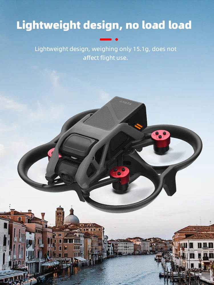 Motor Cover Cap for DJI Avata, light weight design, no load load does not affect flight use . only 15.1g,