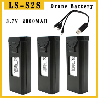 LS S2S Drones Battery 3.7V 2000mAh