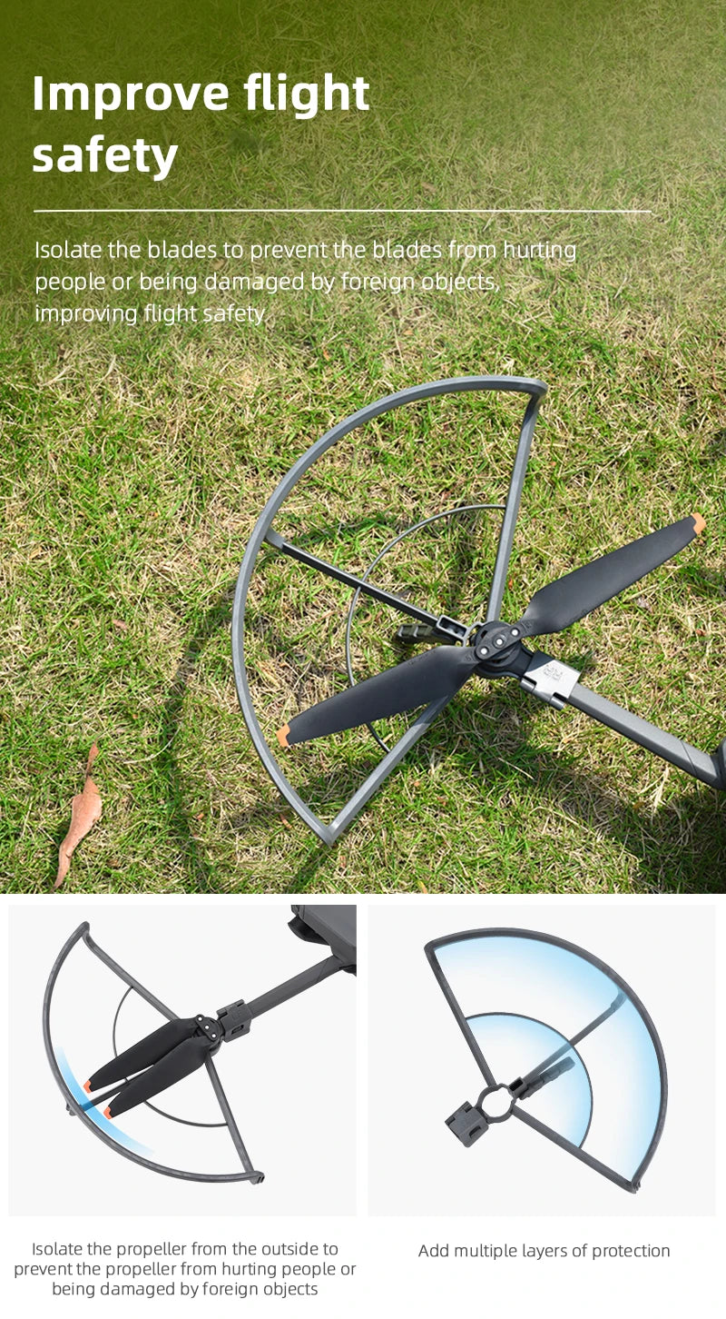 Propeller Protector for DJI Mavic 3 Classic, improve flight safety Isolate the blades to prevent blades hurting people . add