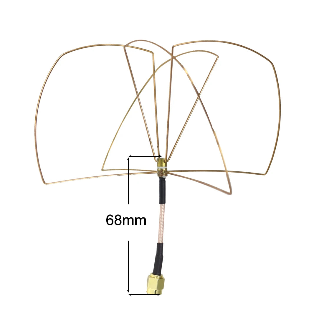 ShenStar 1.2GHz Clover Leaf Antenna 3 /4 Leaves Circular Polarized SMA male for FPV Racing Drone 1.2G Video Transmitter Receiver 15 shenStar 1.2GHz Clover Leaf Antenna 3 / 4 Leaves