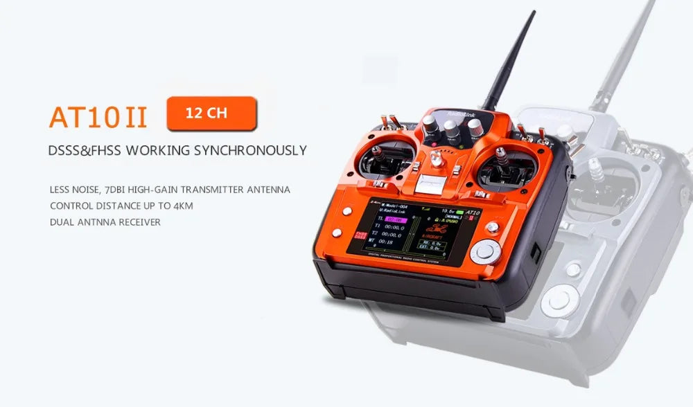 RadioLink AT10 II, 7DBI HIGH-GAIN TRANSMITTER ANTENNA CONTROL DIST